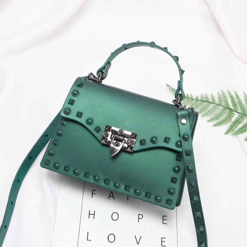 

Women Messenger Bags High Quality PVC Transparent Jelly Bag Summer Girl Beach Bag Fashion Chains Shoulder Crossbody Bags