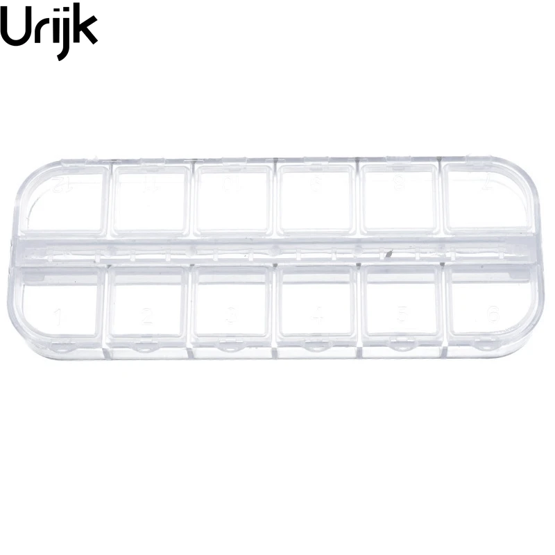 

Urijk Mini Plastic Diamond Embroidery Jewelry Boxes Earring Jewelry Organizer DIY Accessories Storage Boxes Case Jewelry Display