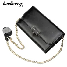 

2018 Baellerry Women Wallets Fashion Chain Handbag Female Long PU Leather Phone Pocket Wallet For Women Top Quality Women Purse