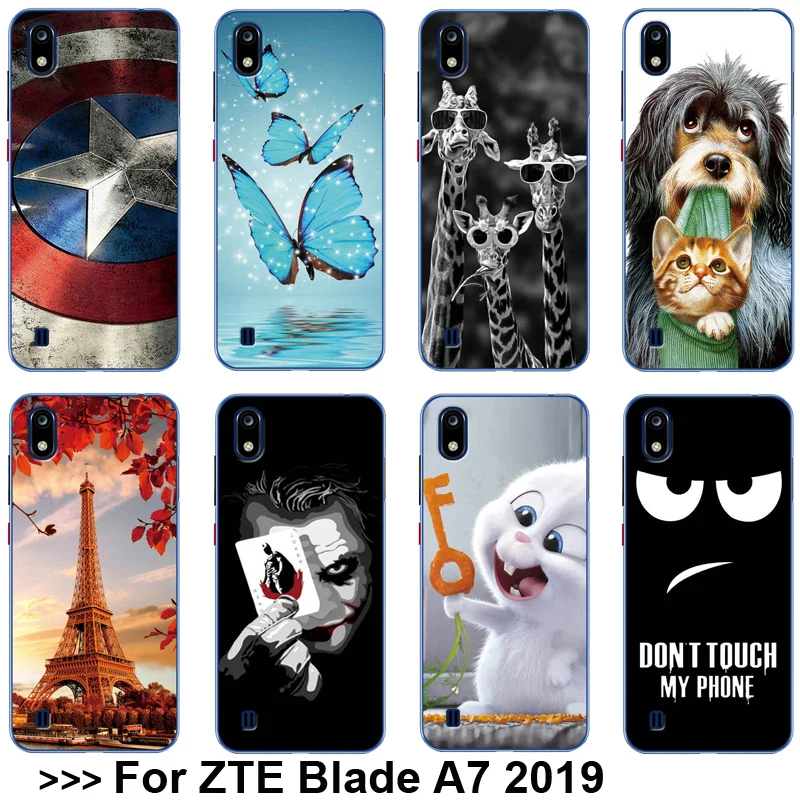 Для zte A7 2019 чехол для Blade Чехол Мягкий силиконовый A 7 6 09 &quotчехол телефона |