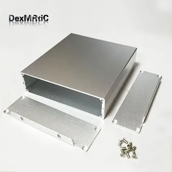 

Aluminum enclosure Instrument shell PCB box Case 114(4.48")X33(1.29")X120(4.72")mm DIY