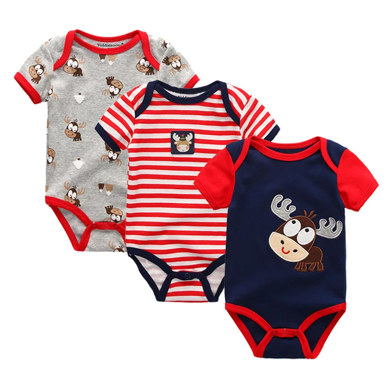 Летний комбинезон для малышей; лето г.; одежда с короткими рукавами для новорожденных; Roupas de bebe; Одежда для маленьких девочек и мальчиков - Цвет: crow 3094