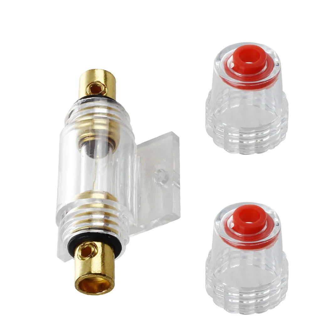 

Brand New 4/8 Gauge Fuse Holder Fuse Holder 8GA 80A Car Audio Part Electronics8.5 x 4.2 x 2.8 cm Whosale Drop Shipping