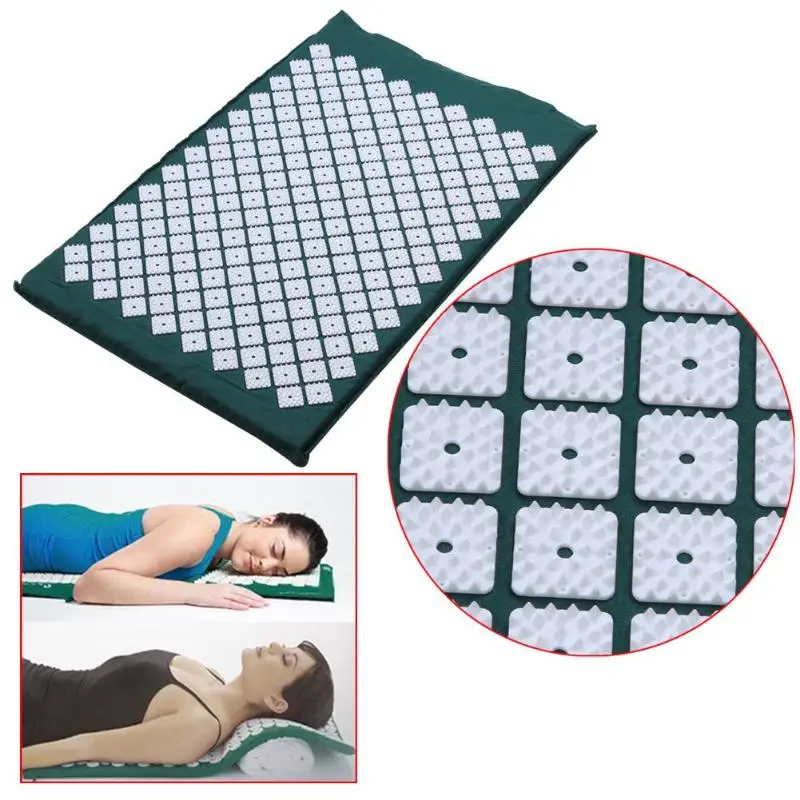 Acupressure Massage Pillow Cushion Spike Mat Head Massager Stress Pain