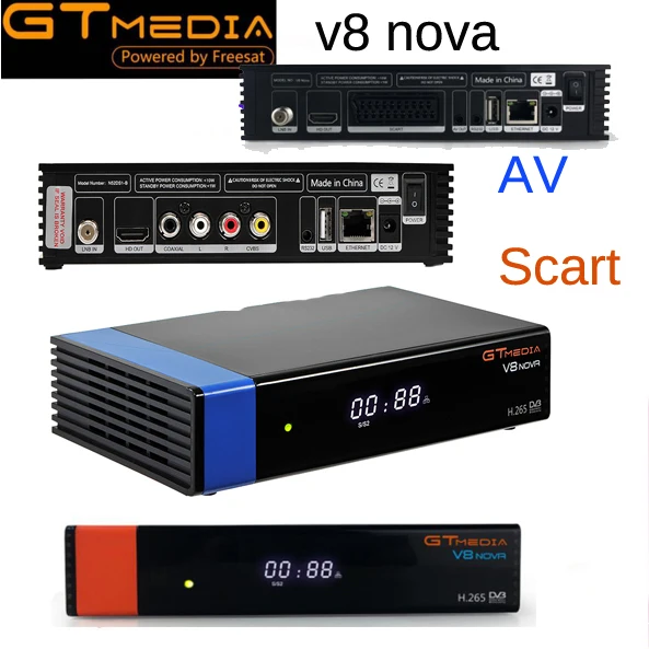 

GTmedia V8 Nova DVB-S2 HD Satellite receiver Support H.265 Ccam Newcamd power vu biss built WiFi vs freesat v8 super gt media v8