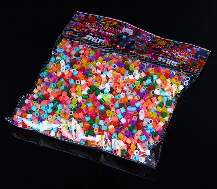 

1000PCS color beans multi-color PERLER BEADS 5MM color mixing