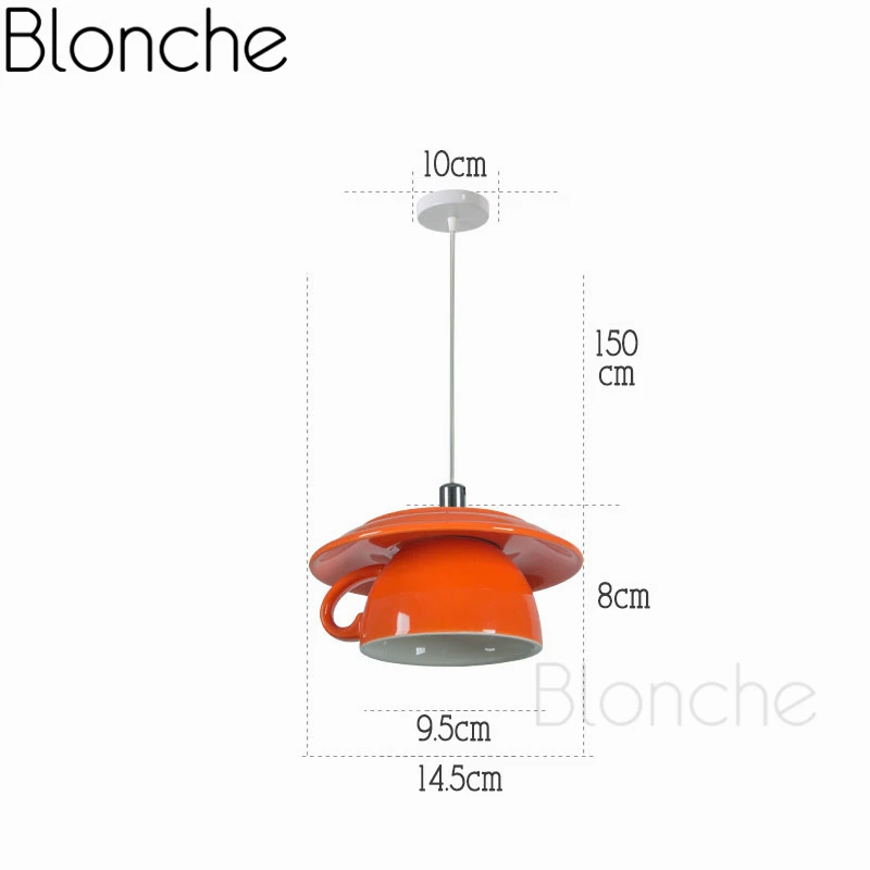 Billige Moderne Keramik Anhänger Lichter Mini Led Teekanne Hängen Lampe für Esszimmer Küche Home Decor Beleuchtung Kunst Suspension Leuchten
