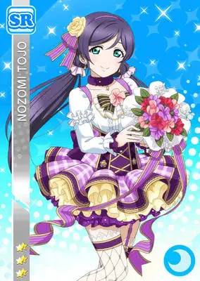 Love Live flowers Bouquet Honoka Kotori Umi Eli Nozomi Maki Rin Hanayo Nico cos платье для косплея костюм на Хэллоуин - Цвет: NOZOMI