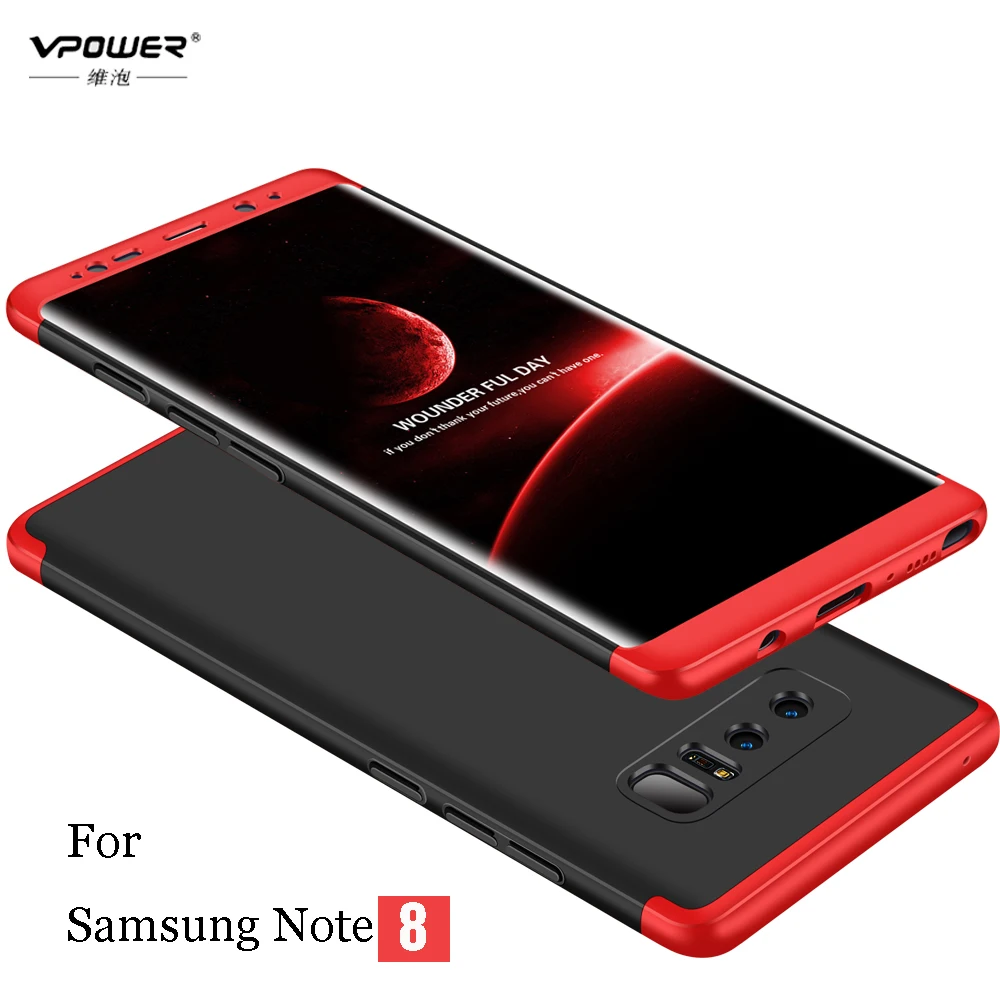 Чехол для телефона Vpower 3 в 1 черный Samsung Galaxy Note 8|for samsung galaxy|capa samsungcapa note |