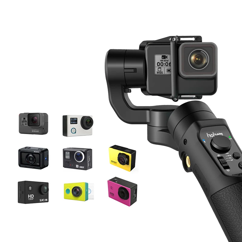 Ручной Стабилизатор Hohem iSteady Pro 2 3 оси защита от брызг для спортивных экшн камер Gopro