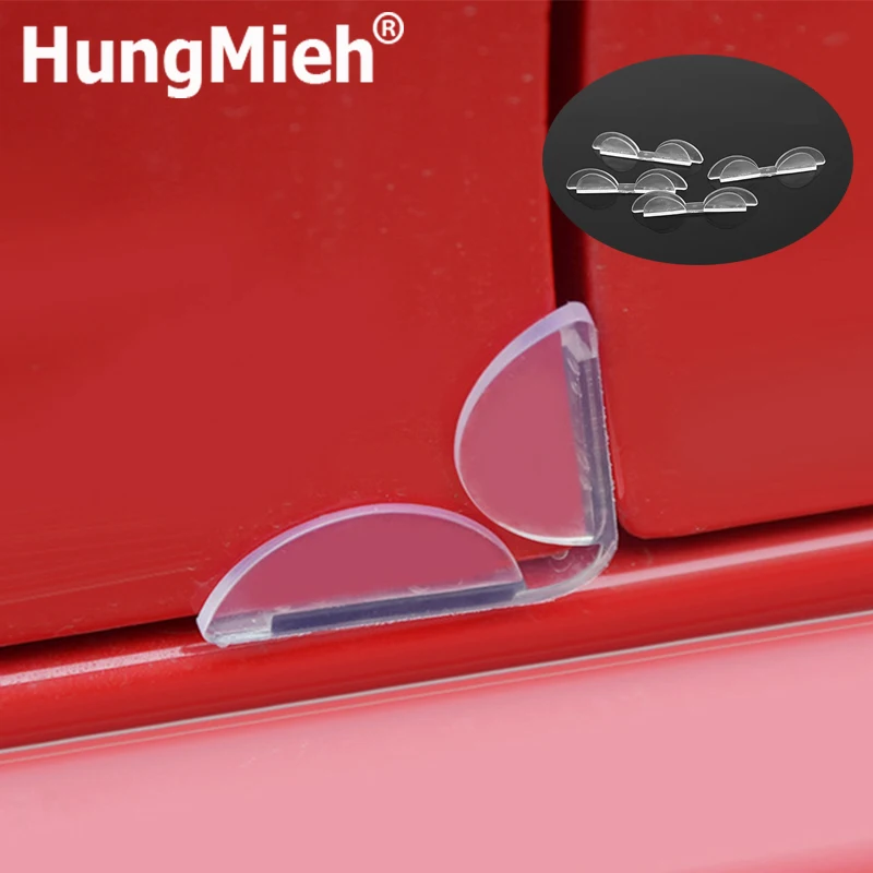 

4pcs Car Door Edge Guards Protector Universal Auto Scratch Protection Edge Mouldings Clips Bumper Anti-collision Strips Sticker
