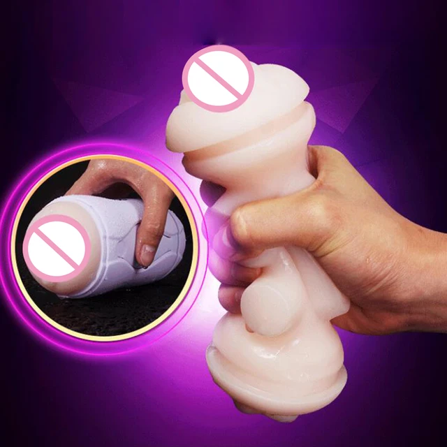 Double Hole Real Vagina Pocket Pussy Vibrating Male Masturbator Mouth Tongue Sucking Oral Sex Masturbation Cup Toy for Men 4