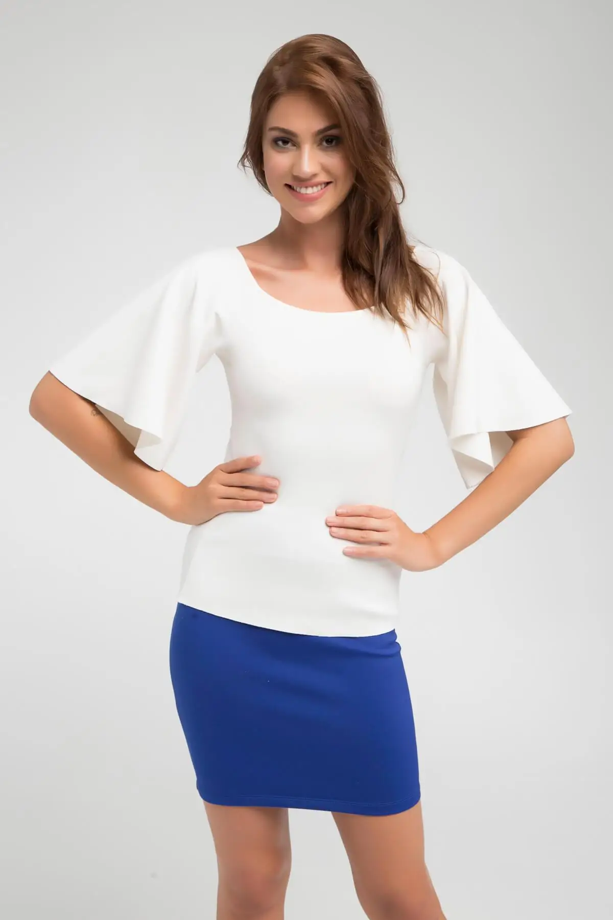 Laranor женский Ecru Bluz 17L5313 |