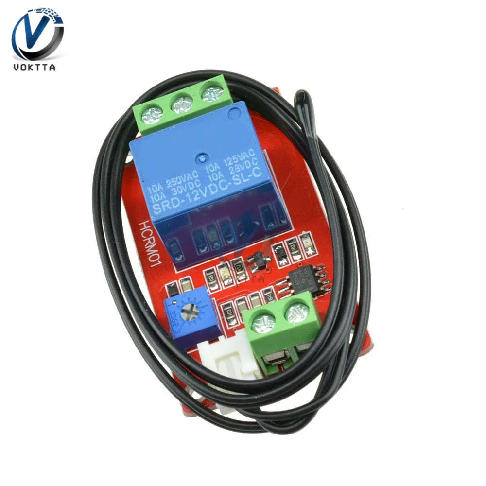 

1 Channel 12V Thermal Relay Thermistor Humidity Delay Relay Humidity Temperature Control Board Switch Relay Module