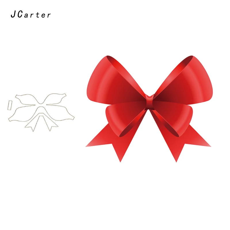 

JC 3D Rosette Bow Metal Cutting Dies for Scrapbooking DIY Embossing Folder Paper Cards Paper Stencil Plate Handmade Album Crafts