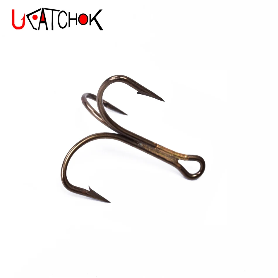 Gancho de Pesca Gancho de Pesca de Alto Jogo de Pesca Equipamento de Pesca Unidades Pacote Tamanho Grande Genuíno Francês Vmc Triplo-âncoras de Alto Mar Agudos 5 - 3 High Quality Esporte e Lazer