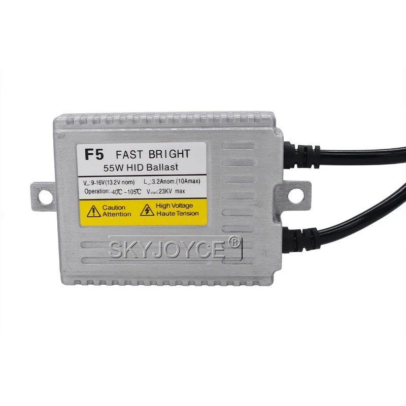 SKYJOYCE 55W H7 Xenon HID Kit AC 55W Fast Bright F5 HID Ballast 5500K Xenon Bulb H1 H3 H7 H11 HB3 HB4 9012 D2H Car Headlight Kit (23)