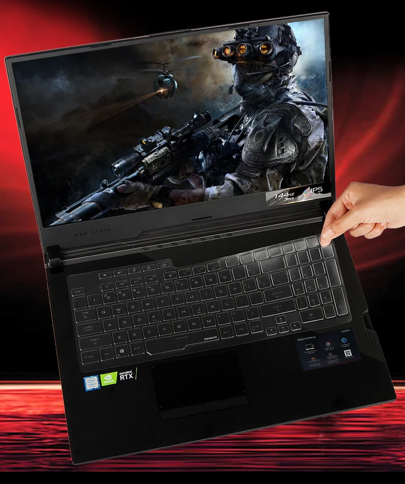 Ультратонкий Прозрачный чехол для ноутбука ASUS ROG Strix G G731GV G731GU G731GW G731 G732 G732LW G732LX 17 3