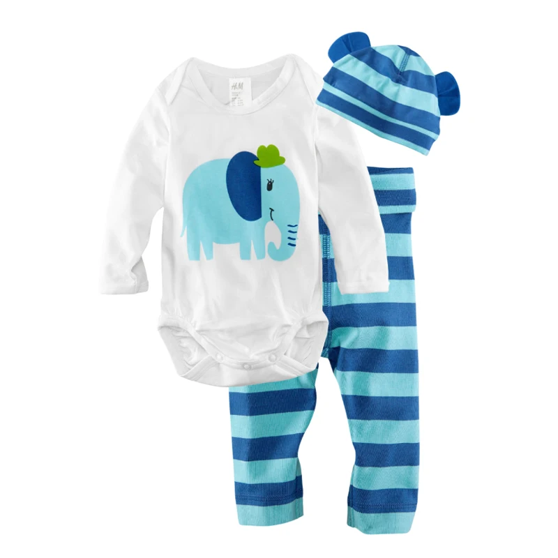 Комплект детской одежды милые детские комбинезоны с длинным рукавом унисекс