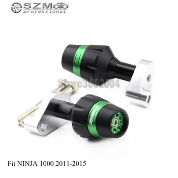 

Frame Slider Crash Protector Bobbins Falling Protection Motorcycle For KAWASAKI NINJA 1000 ninja1000 2011-2015 2014 Logo Z1000SX