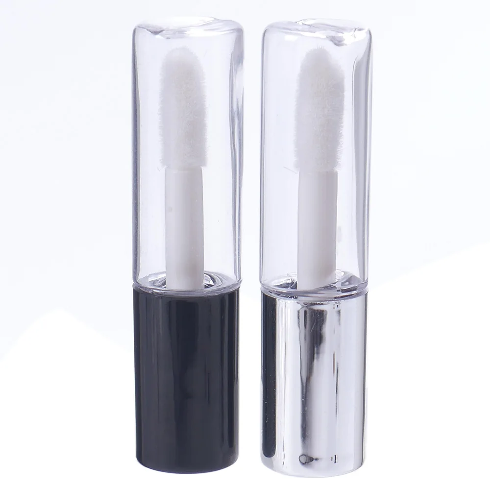 

1.2ML Empty Transparent PE Lip Gloss Tubes Plastic Lip Balm Tube Lipstick Mini Sample Cosmetic Container With Cap