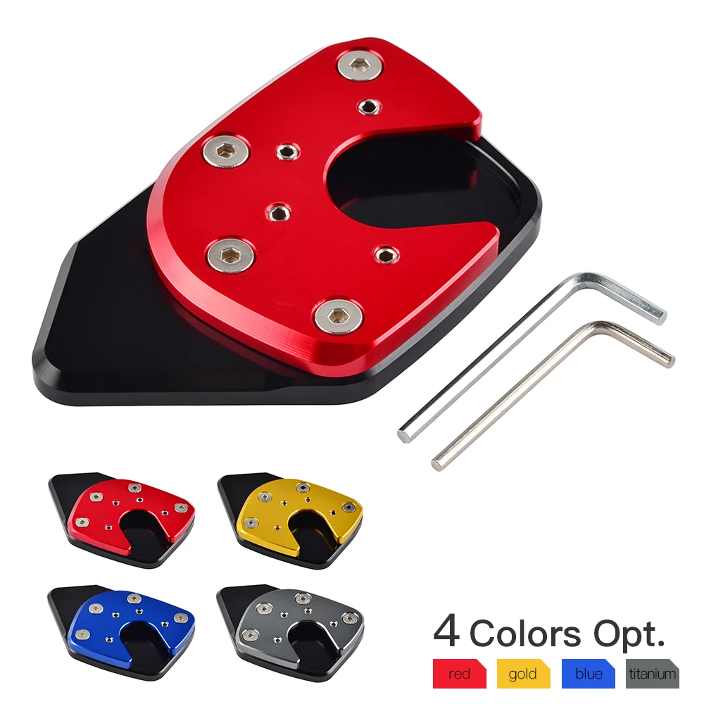 NICECNC Motorcycle Side Stand Enlarger Plate Extension Pad For Honda X