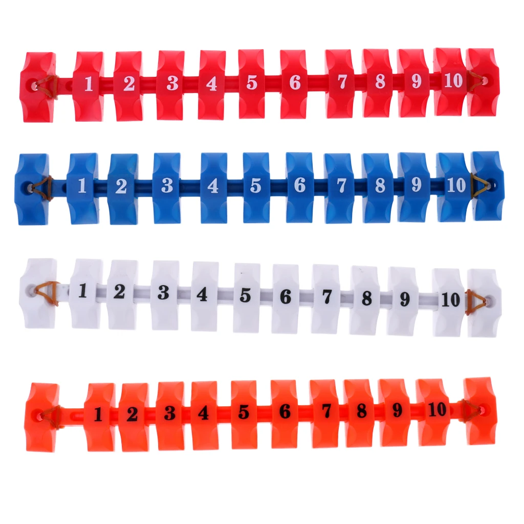 Foosball Scoring Units Table Football Score Counters Markers 4 Colors Tournament Entertainment Soccer Tables Accessories