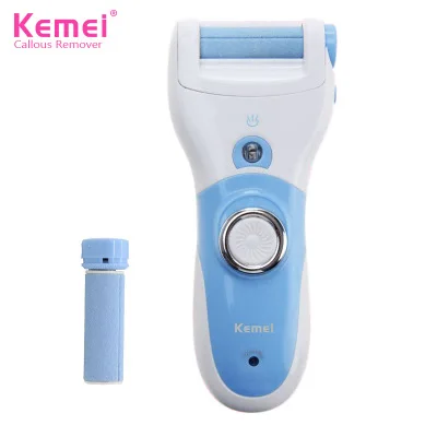 

Kemei Rechargeable Foot Care Tool Roller Electric Pedicure Peeling Dead Skin Removal Feet Care Machine Personal Care For Feet