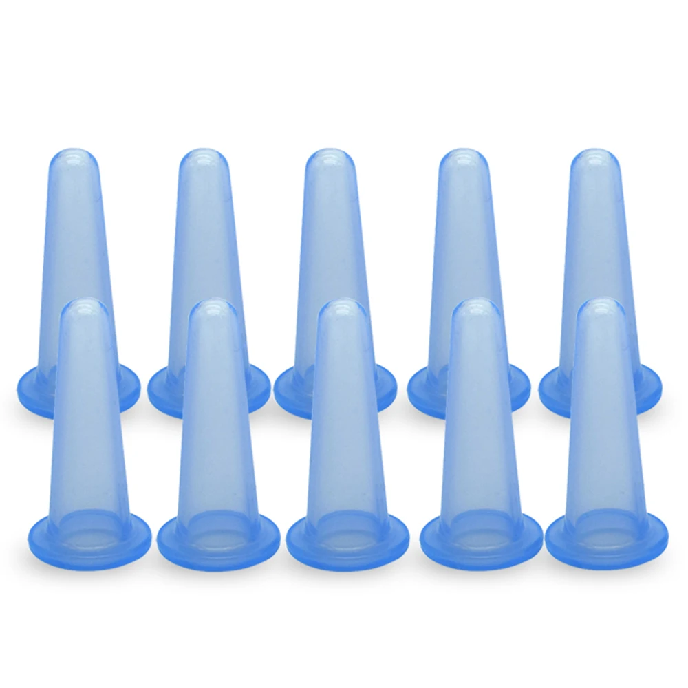 10Pcs/Set Facial Massage Cupping Cup Face Eye Silicone Massage Cup Silicone Cupping Therapy Set 10Pcs/Set Facial Massage Cupping Cup Face Eye Silicone Massage Cup Silicone Cupping Therapy Set