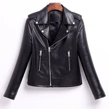 Топ Роскошная настоящая кожаная куртка Женские пальто из овечьей кожи повседневные мотоциклетные байкерские куртки на молнии Roupas Feminino