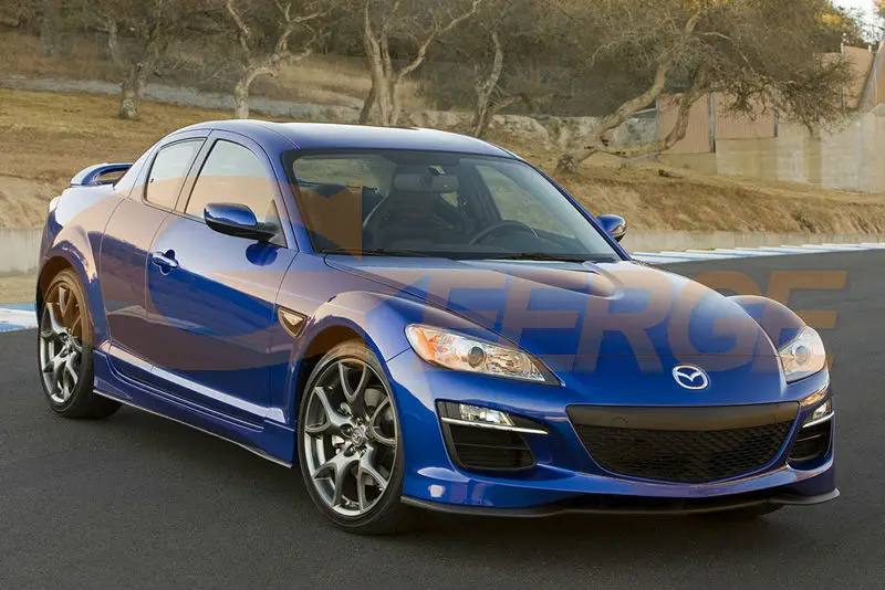 Для Mazda RX8 Rx-8 2004 2005 2006 2007 2008 RF контроллер Bluetooth мульти-Цвет ультра яркий RGB светодиодный Ангельские глазки гало кольца комплект