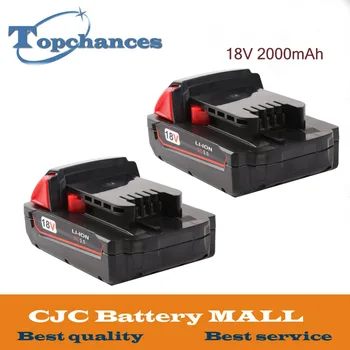 

2X High Quality 18V 2000mAh Li-Ion Replacement Rechargeable Power Tool Battery for Milwaukee XC 48-11-1815