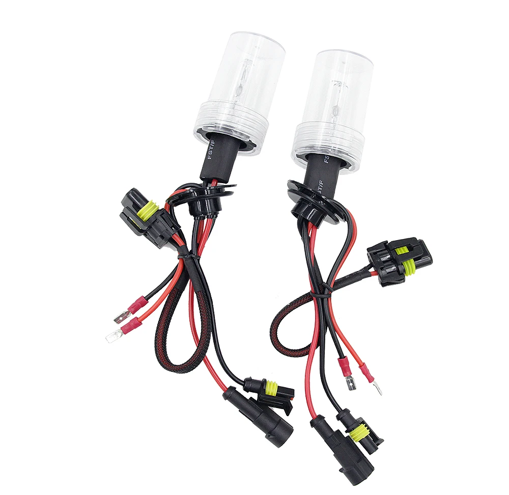 Fonte de Luz Carro Xenon Hid Kit Conversão h1 h3 h7 h8 H11 9005 Hb3 9006 Hb4 h4 Escondeu Farol 4300 k 6000 8000 Dc12v 55 w 12 Cheap Lâmpadas de farol de carro (Xenon)