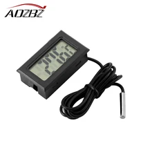 ЖК-цифровой термометр, автомобильный термометр, открытый для дома, офиса, холодильника, аквариума, температуры воды