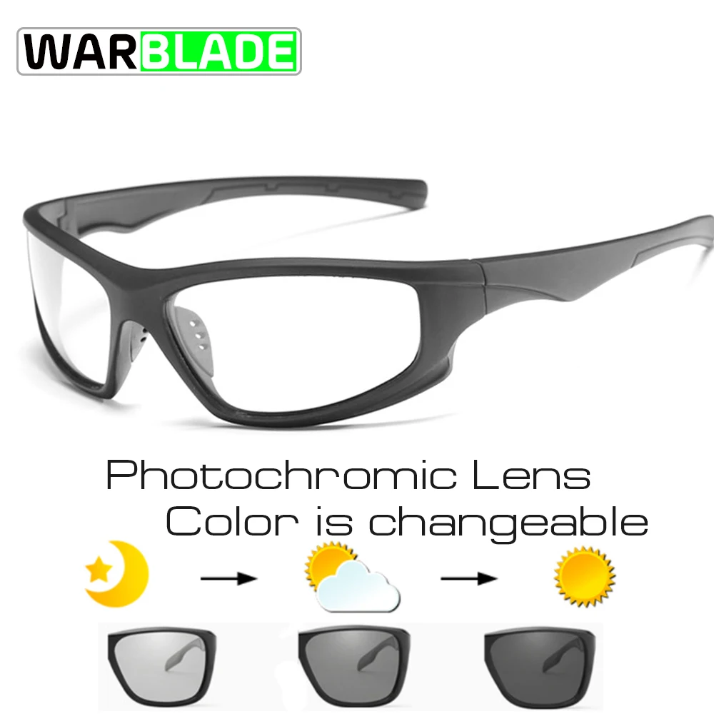 Photochrome Radfahren Sonnenbrille Fahrrad Brille Brillen UV400 Polarisierte MTB Road Fahrrad Brille Frauen Männer Outdoor Sport 1821