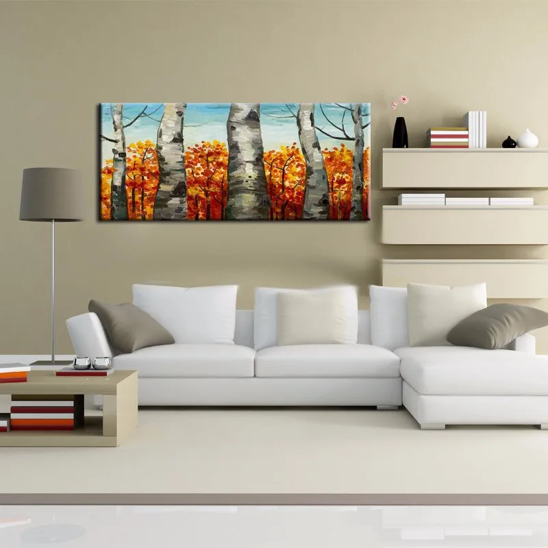 autumn oil painting
