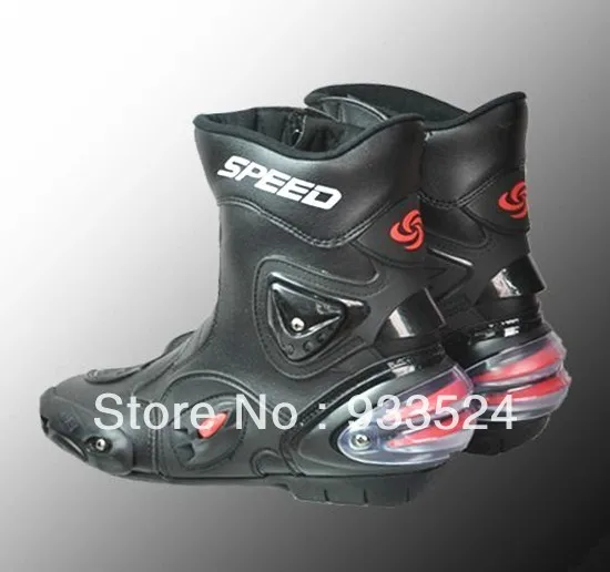 Новые мужские водонепроницаемые клетчатые кожаные ботинки для езды на велосипеде и мотоцикле для Honda Yamaha Kawasaki Harley Suzuki