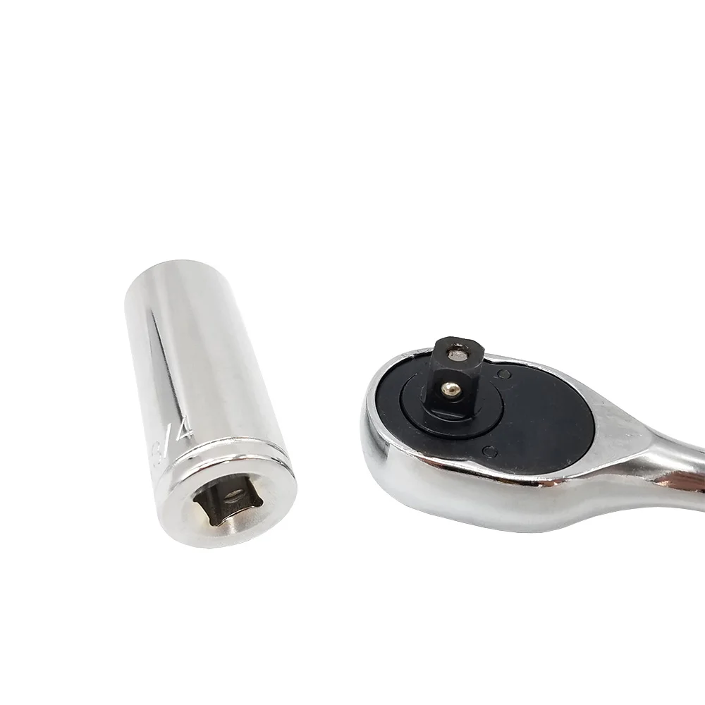 Tamanho do Soquete Chave de Soquete Polegada Unidade Profunda Sae 7 16 1 2 9 5 18 11 4 13 Crv Alta Qualidade 63mm Comprimento 3 - 8 - Image 5