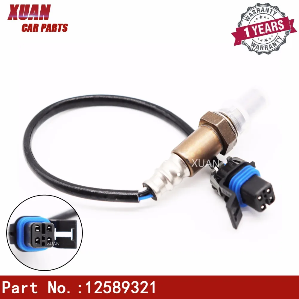 

XUAN Lambda O2 Oxygen Sensor 12589321 234-4337 For BUICK LUCERNE CADILLAC ESCALADE AVALANCHE CHEVROLET GMC SIERR HUMMER