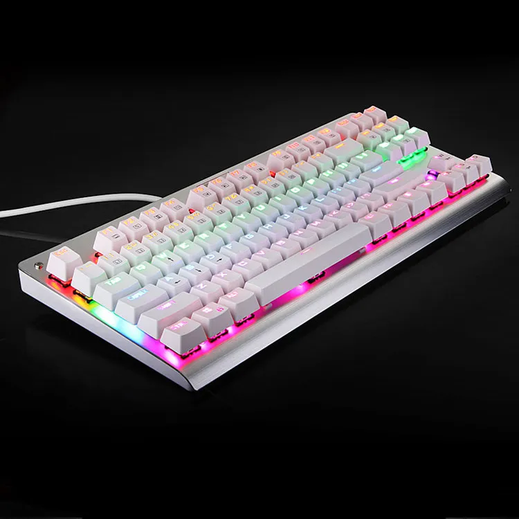 Белые Игровые Клавиатуры С Подсветкой Купить