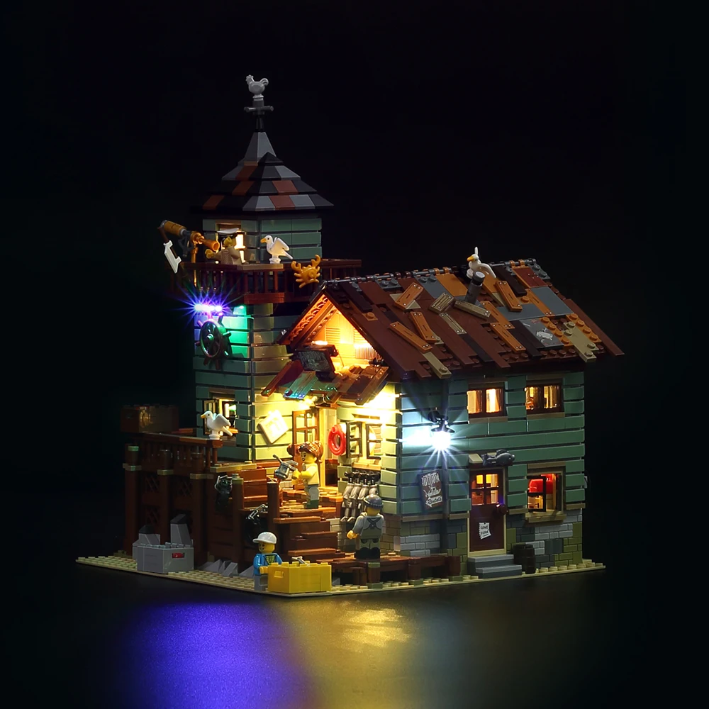 Продажа Светодиодный светильник (только светильник) для 21310 и 16050 старого рыбацкого магазина