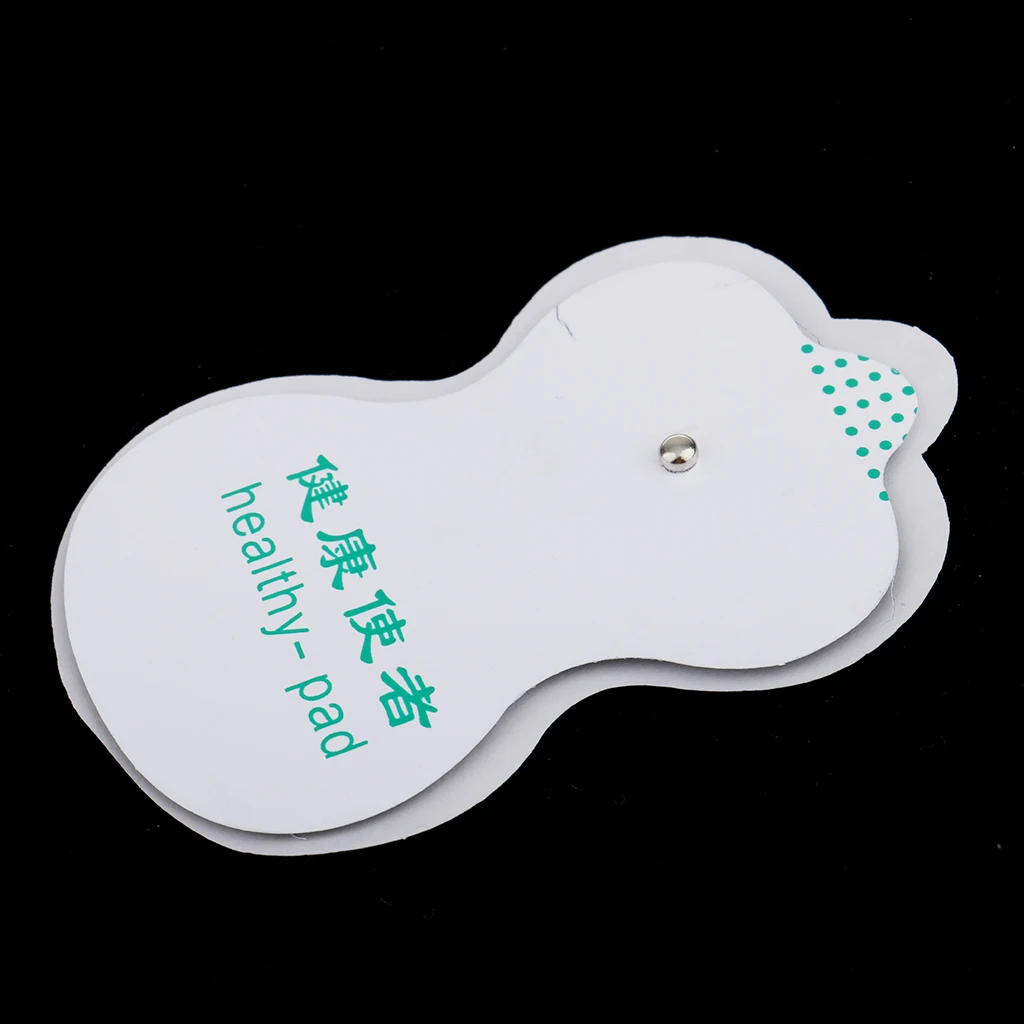10 Pairs Reusable Replacement Pads Electrode Massage Patches for Acupuncture Digital Therapy Massager Machine Sticky Pad