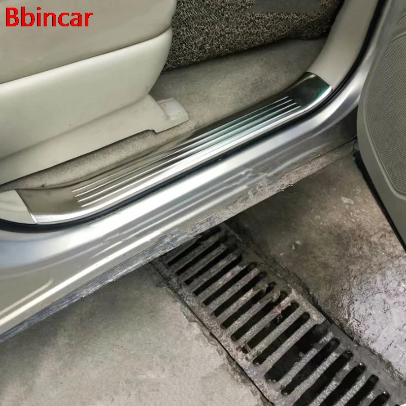 Bbincar накладка из нержавеющей стали порог Порог приветственная педаль отделка