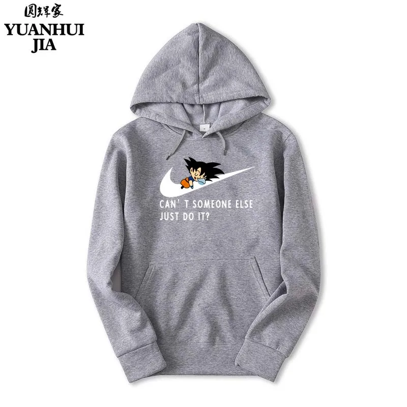 Men's Animation Dragon Ball Z Wukong Hoodie Men's Autumn Winter Harajuku Sportswear Men's Casual Wear Apparel Large 2XL