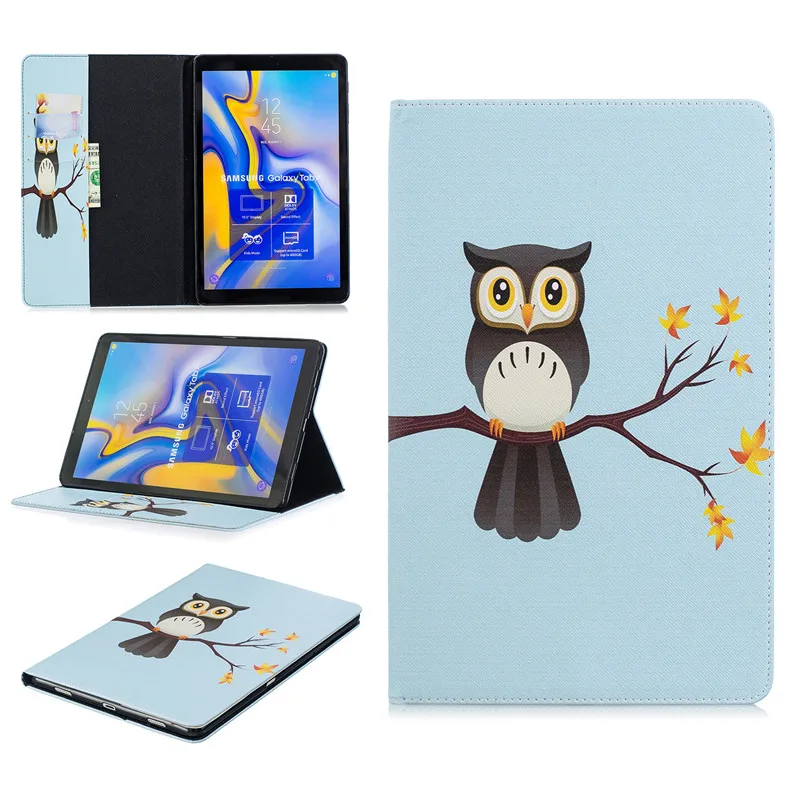 Откидной Чехол подставка для Samsung Galaxy Tab A 10 5 2018 SM T590 чехол планшета кожаный
