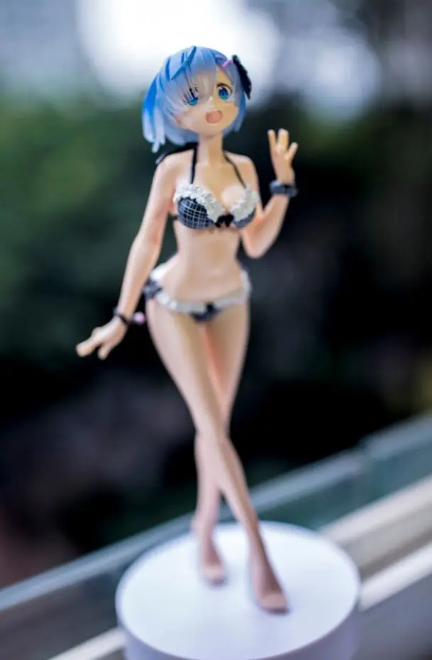 Японская оригинальная аниме фигурка re zero kara hajimeru isekai seikatsu Rem купальник ver экшн