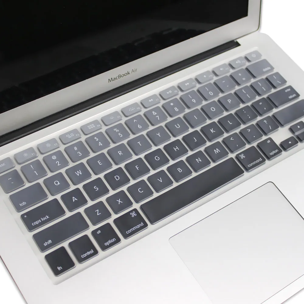 Американская версия градиентных цветов клавиатура чехол для macbook pro 13 ''15'' retina air 13 английский Радужный чехол клавиатура защита кожи