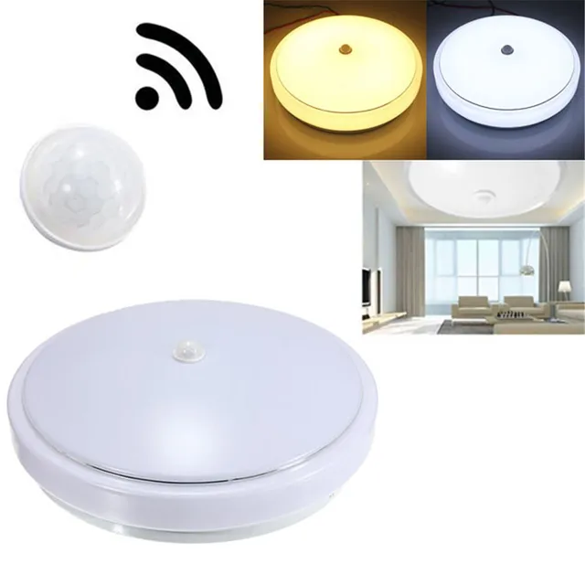 Super Bright Ceiling Lamp Household Office Lighting 12w Pir Super Bright Ceiling Lamp Household Office Lighting 12w Pir Infrared Motion Sensor Flush Mounted Led
