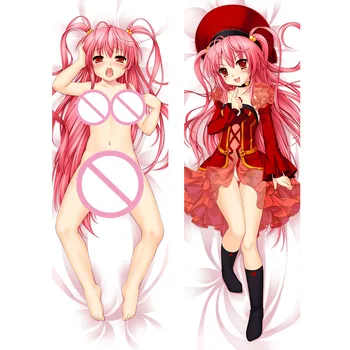 

MMF Demonbane characters Al Azif & Etheldreda & Ruri Hadou & Elsa pillow cover Demonbein body pillowcase Dakimakura