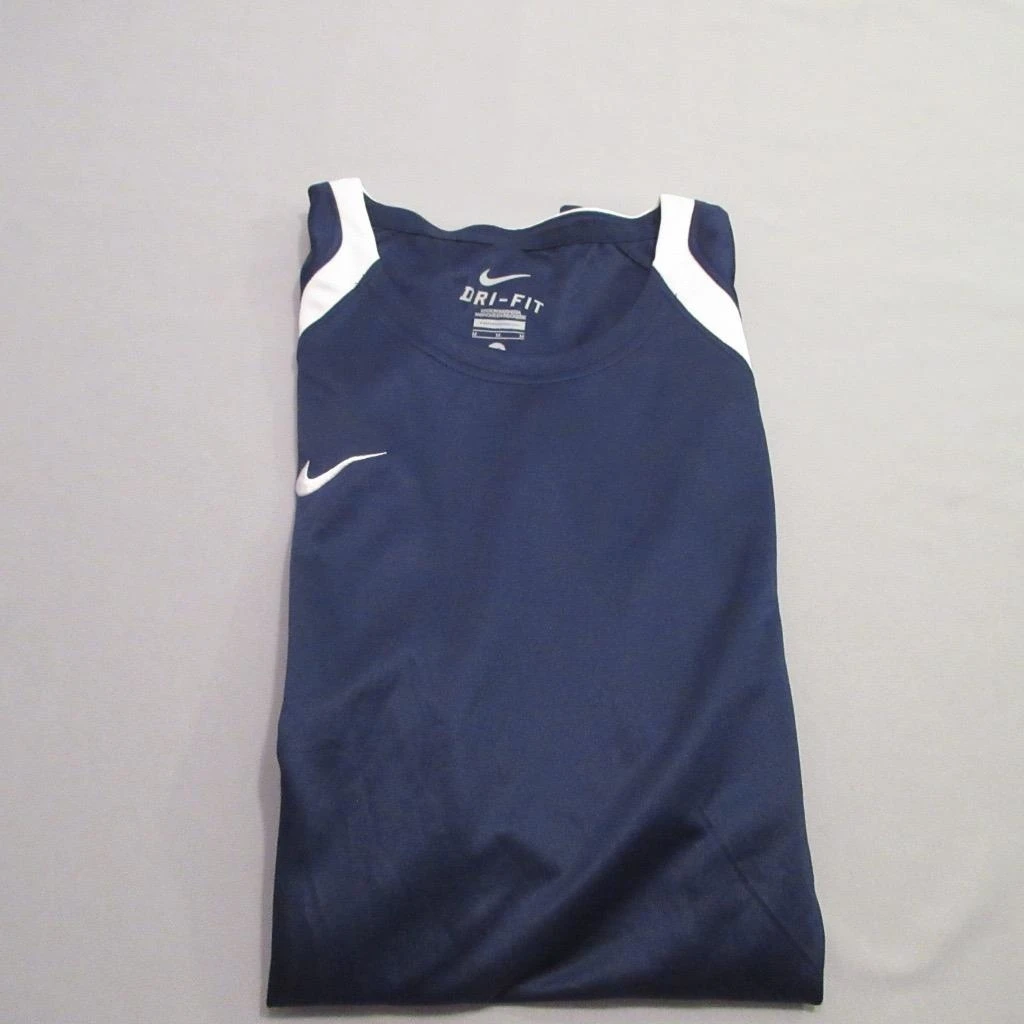 Nike Shirt Quarter Button Collar Tennis Golf or Polo Shirt M (1)